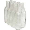 Бутылки для вина 0,75л, белые, 8шт